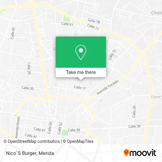 Nico´S Burger map