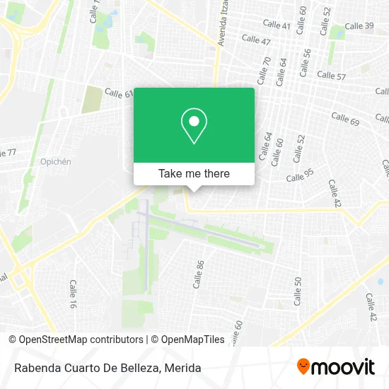 Rabenda Cuarto De Belleza map