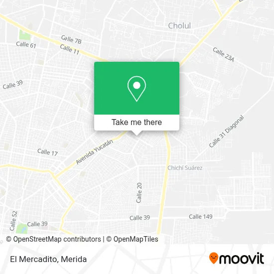 El Mercadito map