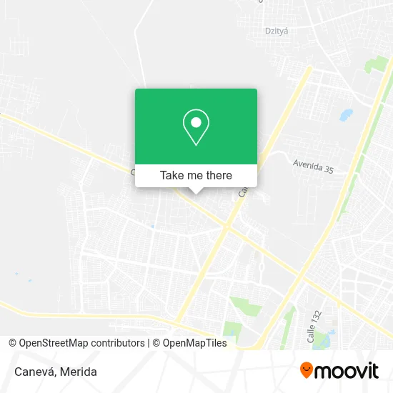 Canevá map