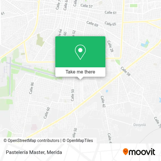 Pastelería Master map