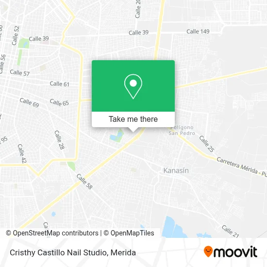 Cristhy Castillo Nail Studio map