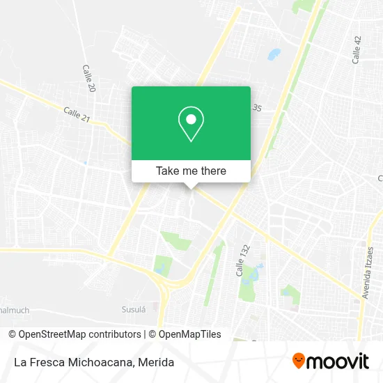 La Fresca Michoacana map