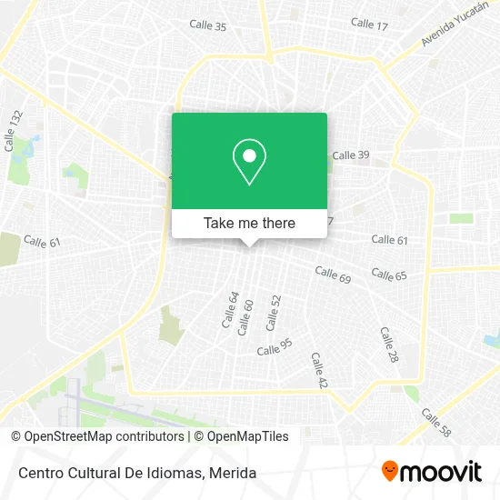 Centro Cultural De Idiomas map