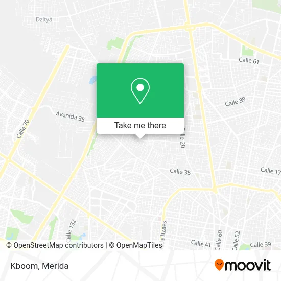 Kboom map