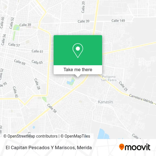 El Capitan Pescados Y Mariscos map