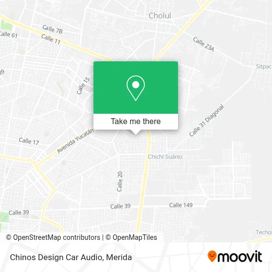 Chinos Design Car Audio map