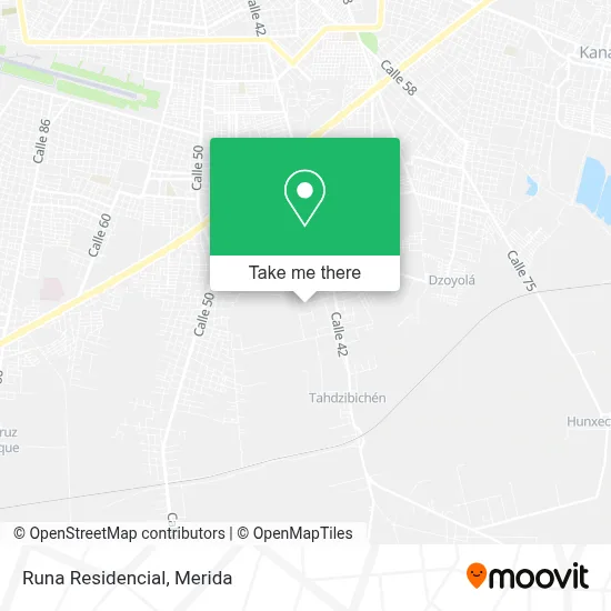 Runa Residencial map