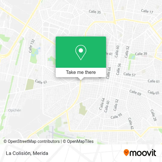 La Colisión map