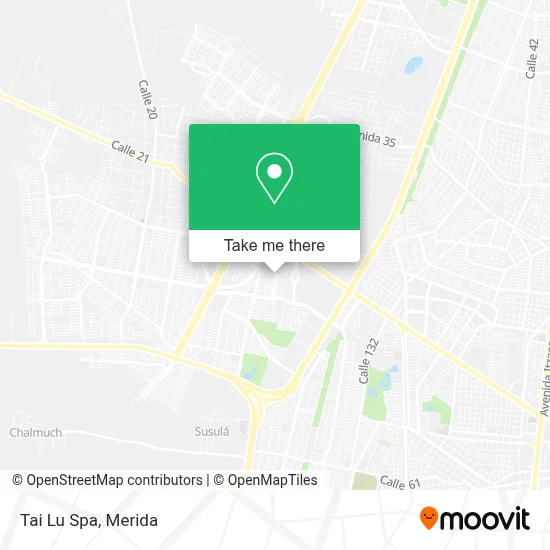 Tai Lu Spa map