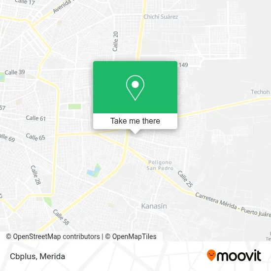 Mapa de Cbplus