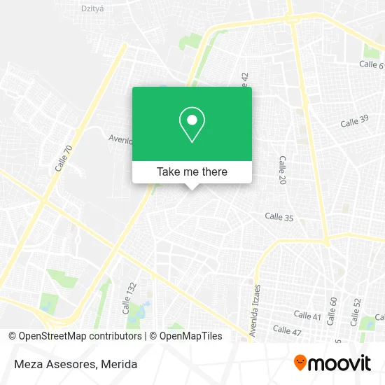 Meza Asesores map