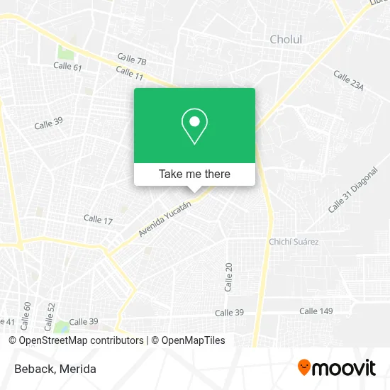 Beback map