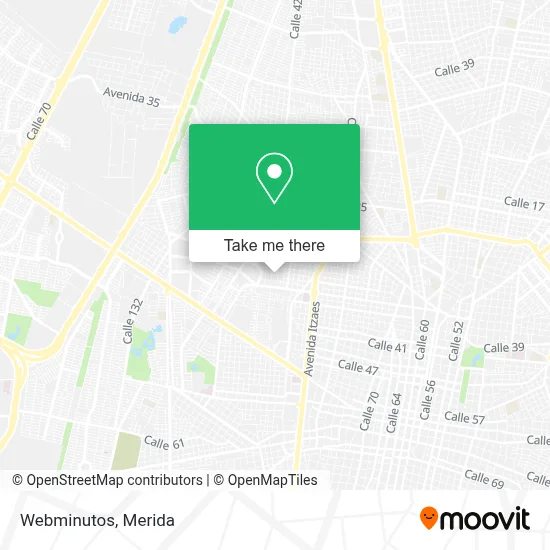 Webminutos map