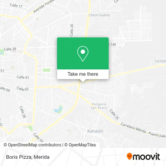Boris Pizza map