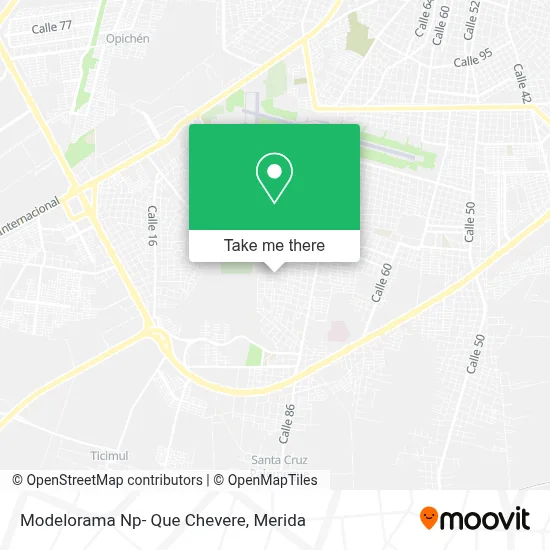 Modelorama Np- Que Chevere map