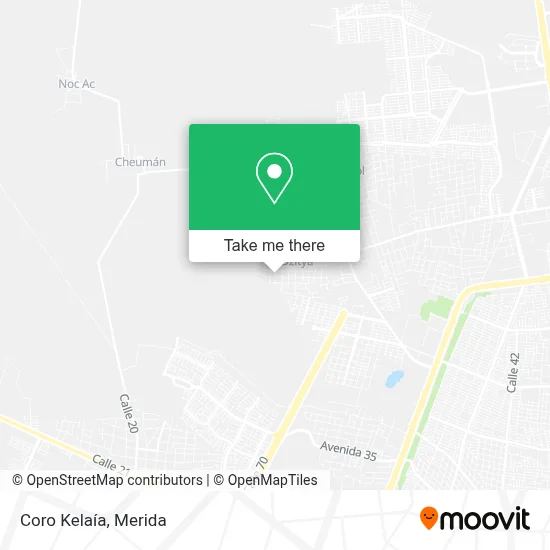 Coro Kelaía map