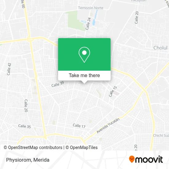 Physiorom map
