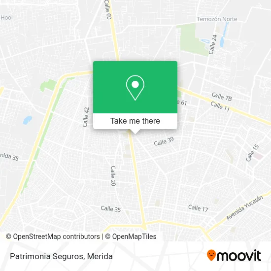 Patrimonia Seguros map