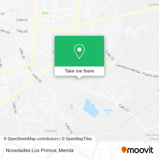 Novedades Los Primos map