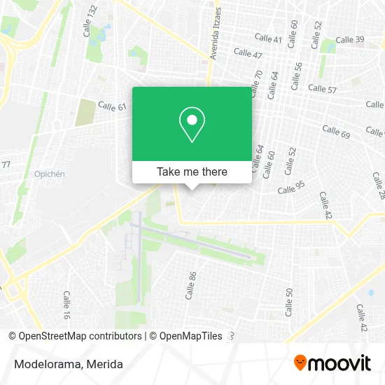 Modelorama map