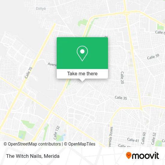 The Witch Nails map