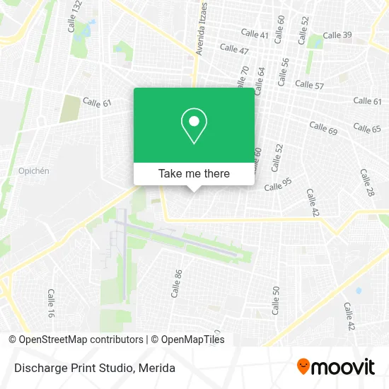 Discharge Print Studio map