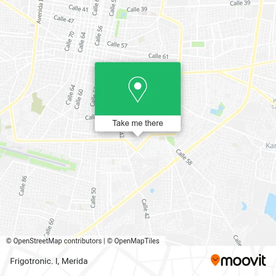 Frigotronic. I map