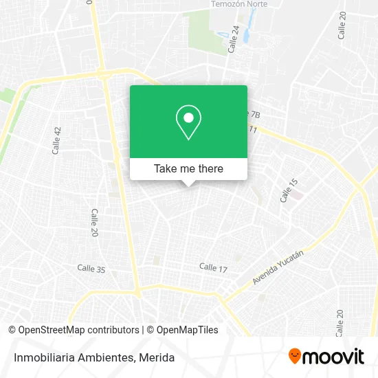 Inmobiliaria Ambientes map