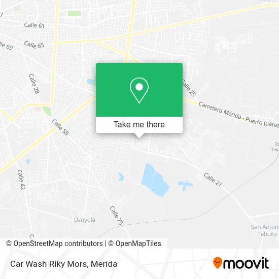 Car Wash Riky Mors map