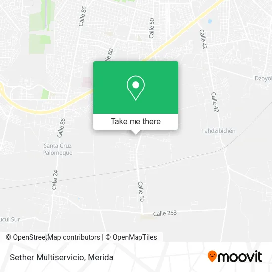 Sether Multiservicio map