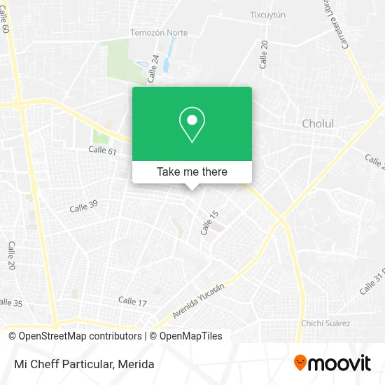 Mi Cheff Particular map
