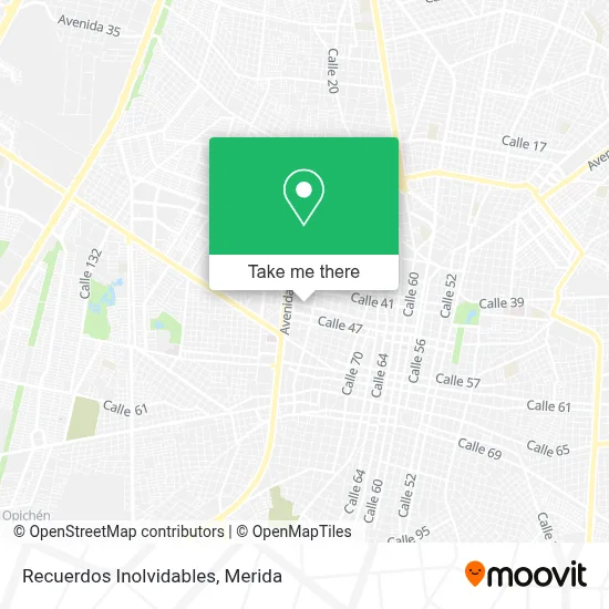 Recuerdos Inolvidables map