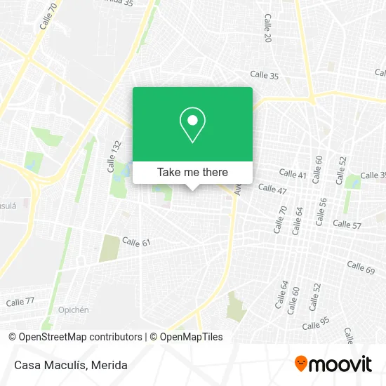 Casa Maculís map