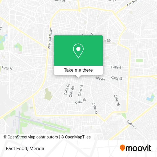 Fast Food map