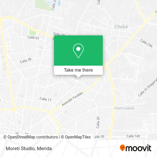 Moreti Studio map