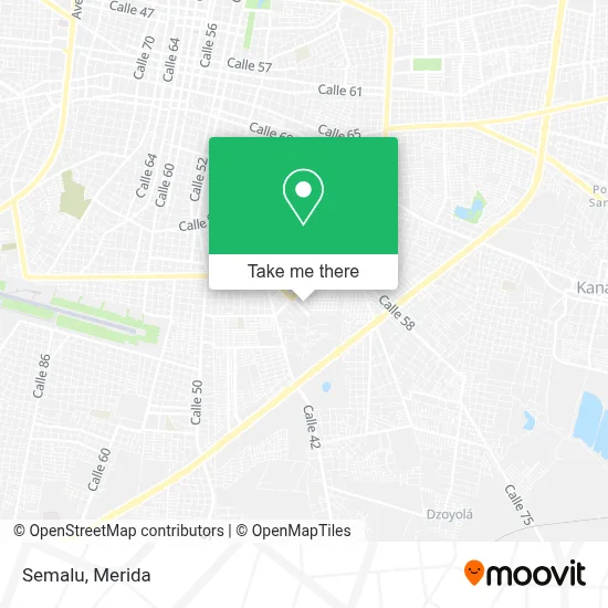 Semalu map