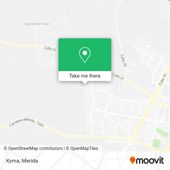 Kyma map
