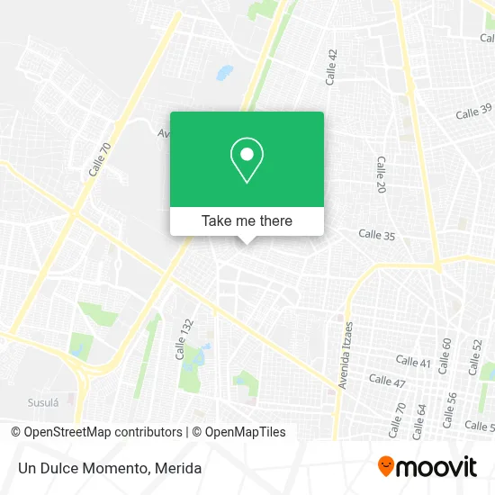 Un Dulce Momento map