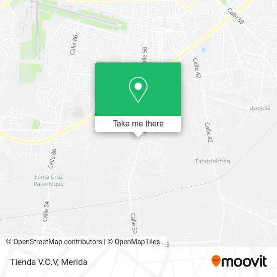 Tienda V.C.V map