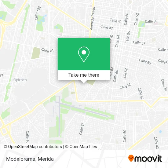 Modelorama map