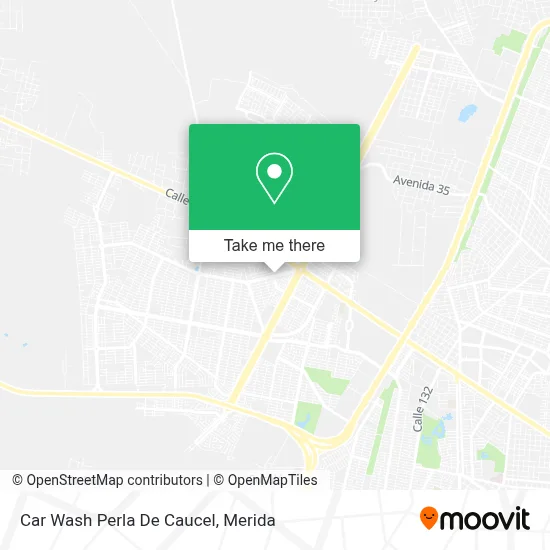 Car Wash Perla De Caucel map