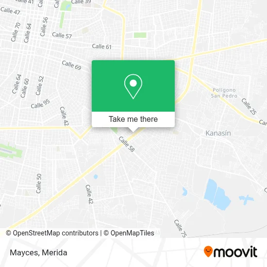 Mayces map