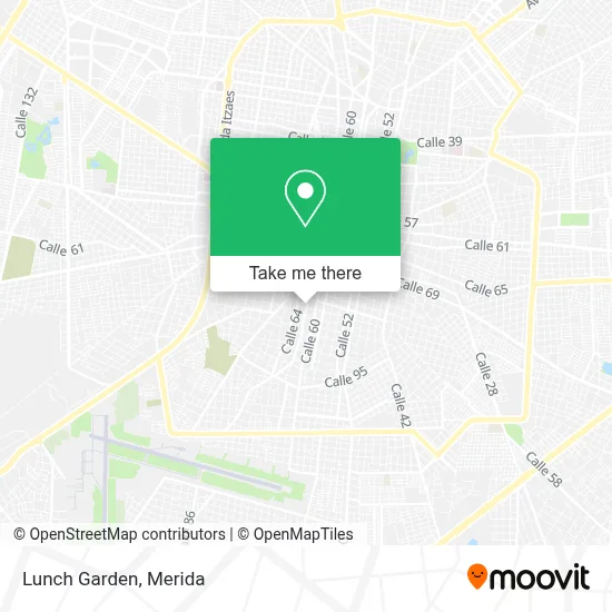 Lunch Garden map