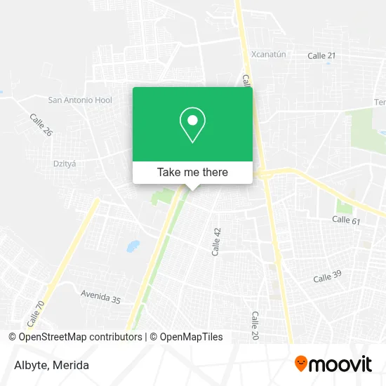 Albyte map