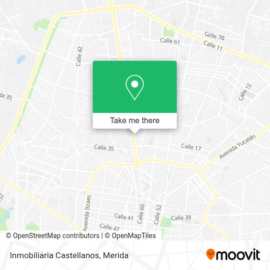 Inmobiliaria Castellanos map