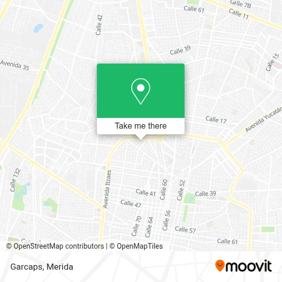 Garcaps map