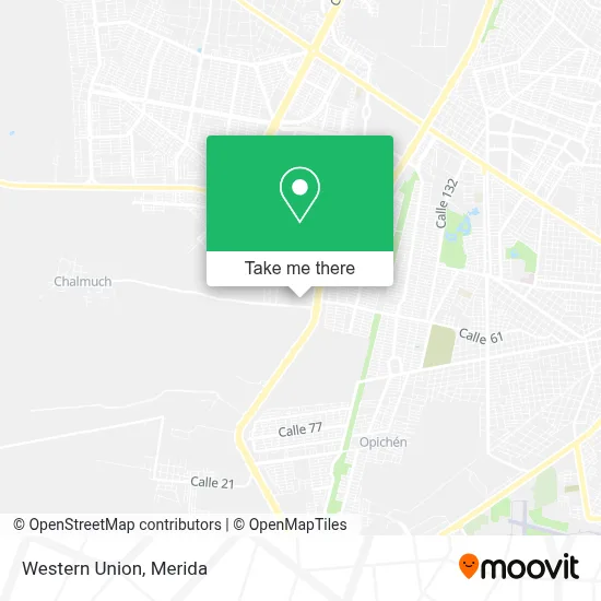 Western Union map