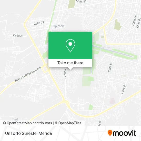 Un1orto Sureste map