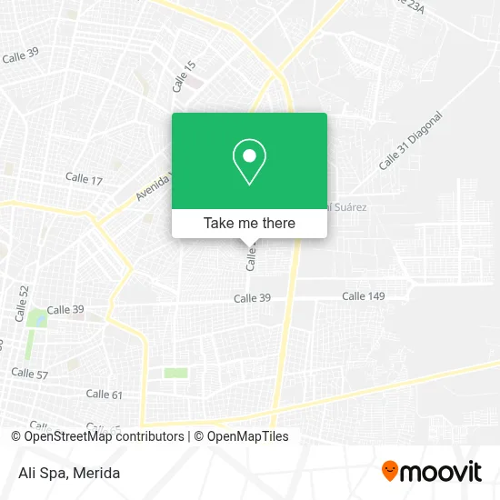 Ali Spa map